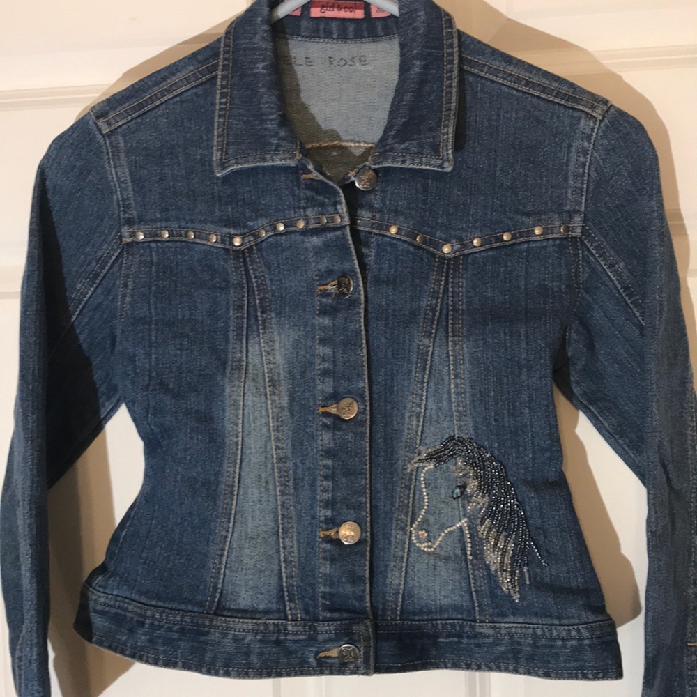 Cute Jean Jacket for the Horse 🐴  Lover 🌸🌸